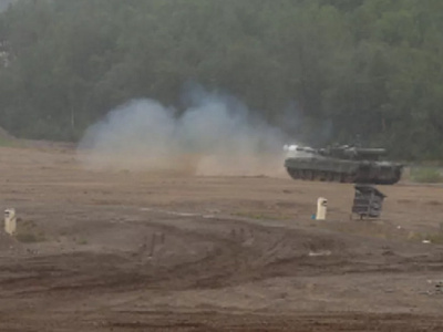 Российский танкист описал первый бой с "Леопардом" в ДНР