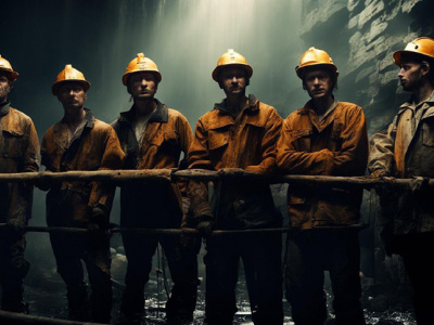 Гигантская глыба замуровала российских шахтеров на глубине 700 метров