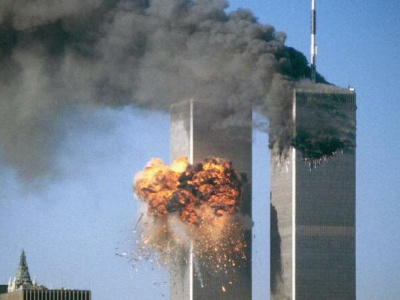 Появилось новое видео теракта 11 сентября в Нью-Йорке